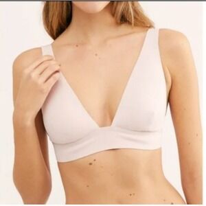 Intimately Free People Erin Neo Plunge Scuba Bralette Size XS
